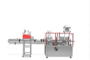 YG-200型（6頭）與6頭灌裝機連線